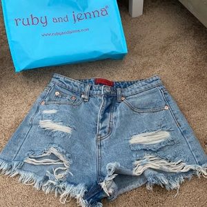 Boutique Jean Shorts